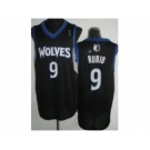 nba minnesota timberwolves #9 rubio black[revolution 30]