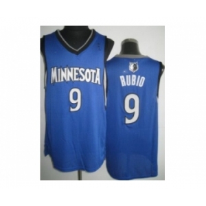 nba minnesota timberwolves #9 rubio blue[revolution 30]