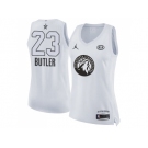 Women Nike Minnesota Timberwolves #23 Jimmy Butler White NBA Jordan Swingman 2018 All-Star Game Jersey