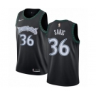 Youth Nike Minnesota Timberwolves #36 Dario Saric Swingman Black Hardwood Classics Jersey