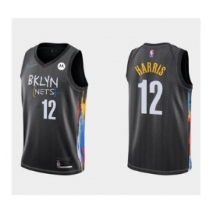 Men's Brooklyn Nets #12 Joe Harris Stitched Basketball Jersey