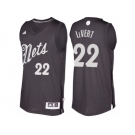 Men's Brooklyn Nets #22 Caris LeVert Black 2016 Christmas Day NBA Swingman Jersey