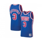 Men's Brooklyn Nets #3 Drazen Petrovic 1992-93 Mitchell & Ness Throwback Hardwood Classics Basketball Jersey