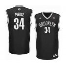 nba brooklyn nets #34 pierce black[revolution 30 swingman]