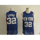 nba new jersey nets #32 julius erving blue