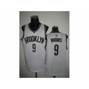 nba new jersey nets #9 marshon brooks white