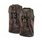 Women's Brooklyn Nets #13 Dzanan Musa Swingman Camo Realtree Collection Basketball Jersey