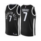 Women's Brooklyn Nets #7 Kevin Durant Swingman Black Basketball Jersey - City Edition