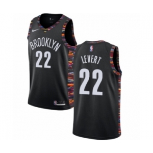 Women's Nike Brooklyn Nets #22 Caris LeVert Swingman Black NBA Jersey - 2018-19 City Edition