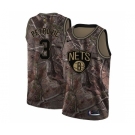 Women's Nike Brooklyn Nets #3 Drazen Petrovic Swingman Camo Realtree Collection NBA Jersey