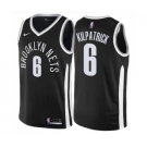Women's Nike Brooklyn Nets #6 Sean Kilpatrick Swingman Black NBA Jersey - City Edition