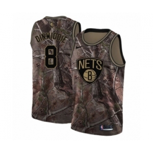 Women's Nike Brooklyn Nets #8 Spencer Dinwiddie Swingman Camo Realtree Collection NBA Jersey