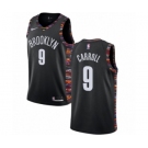 Women's Nike Brooklyn Nets #9 DeMarre Carroll Swingman Black NBA Jersey - 2018-19 City Edition