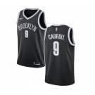 Women's Nike Brooklyn Nets #9 DeMarre Carroll Swingman Black Road NBA Jersey - Icon Edition