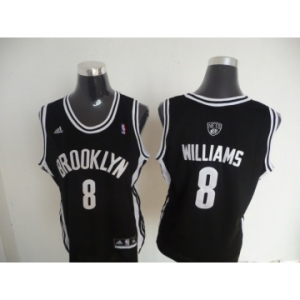 women nba new jersey nets #8 deron williams black[revolution 30 swingman]