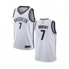 Youth Brooklyn Nets #7 Kevin Durant Swingman White Basketball Jersey - Association Edition
