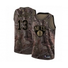 Youth Nike Brooklyn Nets #13 Shabazz Napier Swingman Camo Realtree Collection NBA Jersey