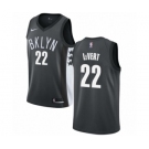 Youth Nike Brooklyn Nets #22 Caris LeVert Authentic Gray NBA Jersey Statement Edition