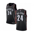 Youth Nike Brooklyn Nets #24 Rondae Hollis-Jefferson Swingman Black NBA Jersey - 2018-19 City Edition