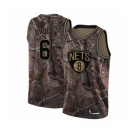 Youth Nike Brooklyn Nets #6 Jared Dudley Swingman Camo Realtree Collection NBA Jersey