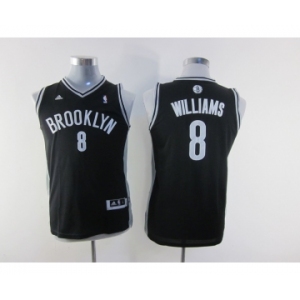 youth nba new jersey nets #8 deron williams black[revolution 30 swingman]