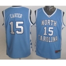 nba north carolina #15 carter blue[carter]