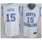 nba north carolina #15 carter white[carter]