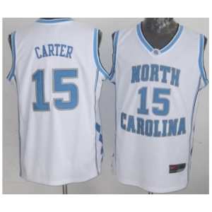 nba north carolina #15 carter white[carter]