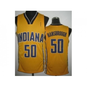 nba north carolina #50 tyler hansbrough yellow[revolution 30]