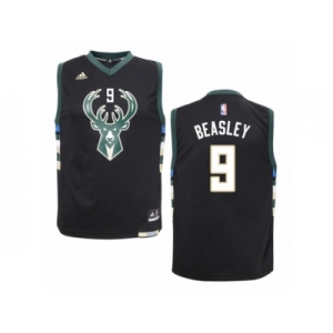 Men's Adidas Milwaukee Bucks #9 Michael Beasley Swingman Black Alternate NBA Jersey