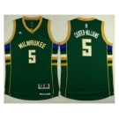 NBA Men Milwaukee Bucks #5 Michael Carter-Williams Green Stitched Jersey